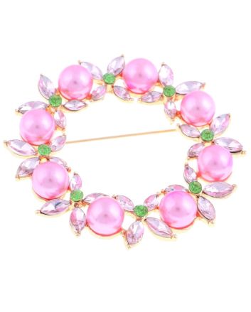 Rhinestone Brooch