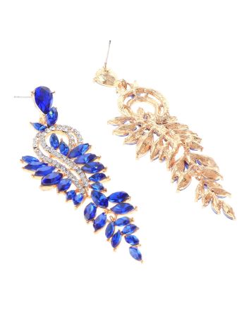 Rhinestone Post Earrings