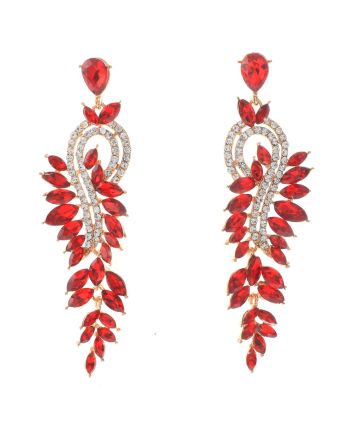 Rhinestone Post Earrings