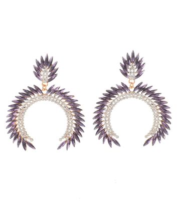 Rhinestone Post Earrings