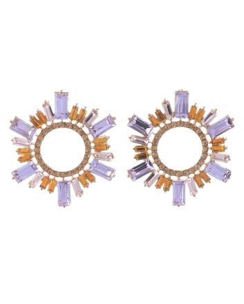 Rhinestone Post Earrings