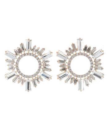 Rhinestone Post Earrings