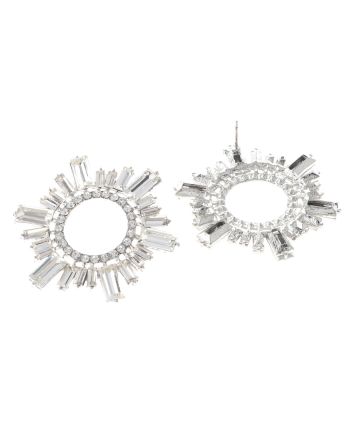 Rhinestone Post Earrings