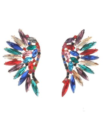 Rhinestone Post Earrings
