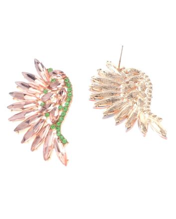 Rhinestone Post Earrings
