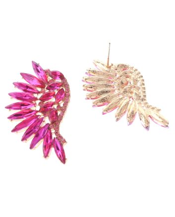 Rhinestone Post Earrings
