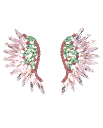 Rhinestone Post Earrings