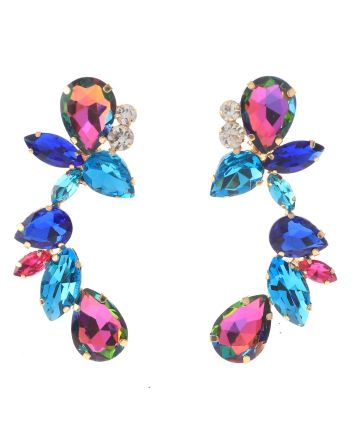 Rhinestone Post Earrings