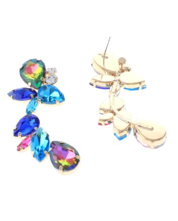 Rhinestone Post Earrings