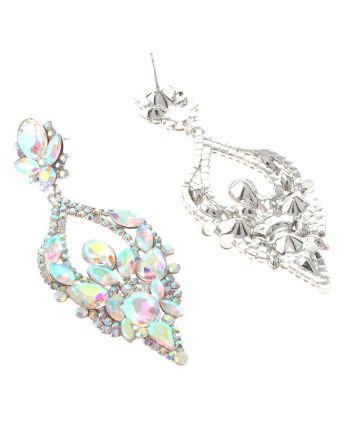 Rhinestone Post Earring