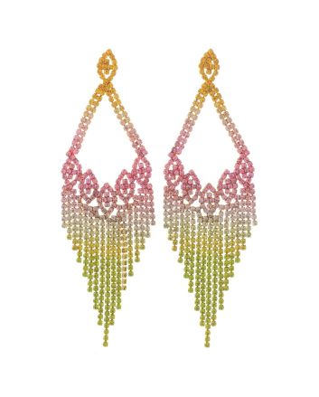 Rhinestone Post Earrings