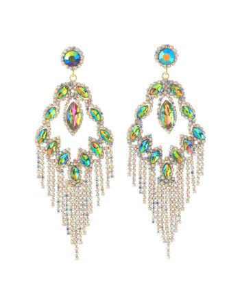 Rhinestone Post Earrings