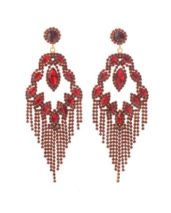 Rhinestone Post Earrings