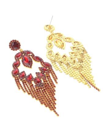 Rhinestone Post Earrings