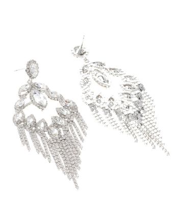 Rhinestone Post Earrings