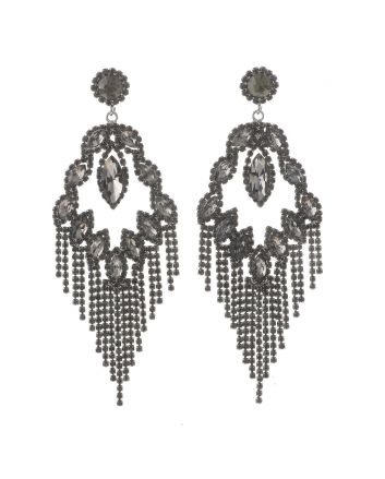 Rhinestone Post Earrings