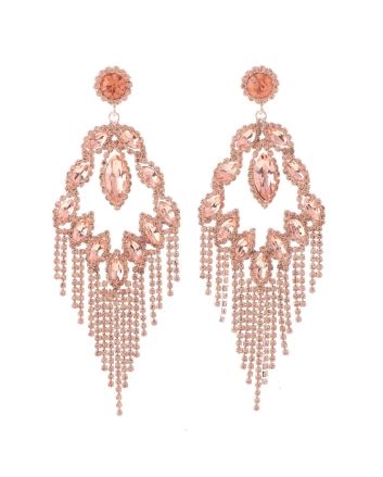 Rhinestone Post Earrings