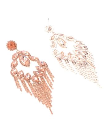 Rhinestone Post Earrings