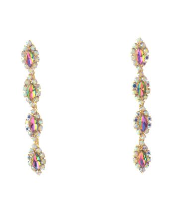 Rhinestone Post Earrings