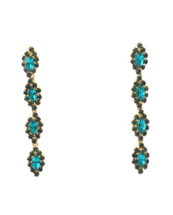 Rhinestone Post Earrings