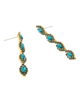Rhinestone Post Earrings
