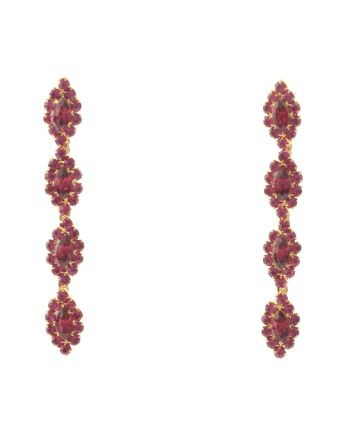 Rhinestone Post Earrings