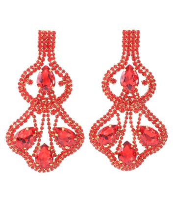 Rhinestone Post Earrings