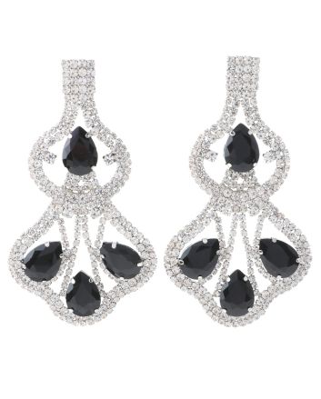 Rhinestone Post Earrings