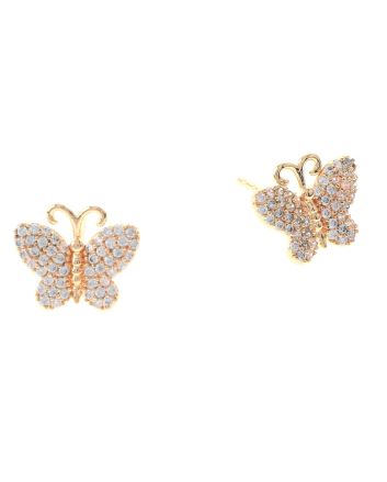 Gold Plated Stud Earrings