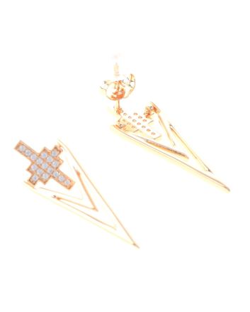 Gold Plated Post Earrings