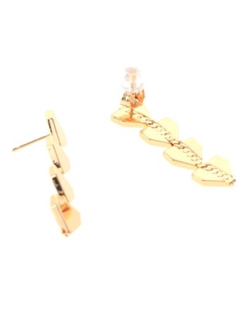 Gold Plated Post Earrings