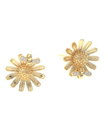 Gold Plated Stud Earrings