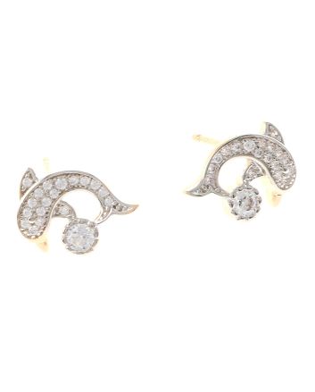 Gold Plated Stud Earrings