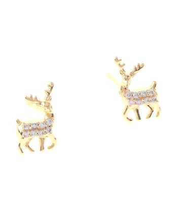 Gold Plated Stud Earrings