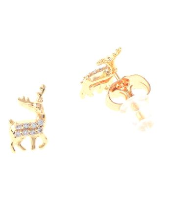 Gold Plated Stud Earrings