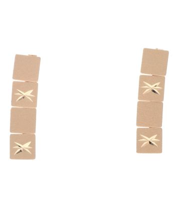 Gold Plated Post Earrings