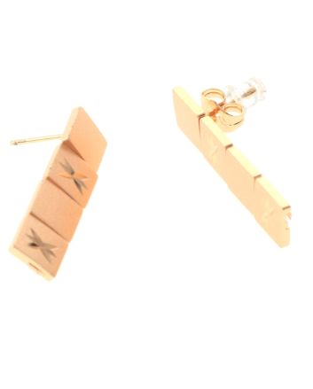 Gold Plated Post Earrings