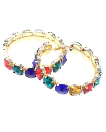 Gold Plated Hoop Earrings