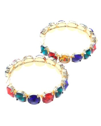 Gold Plated Hoop Earrings