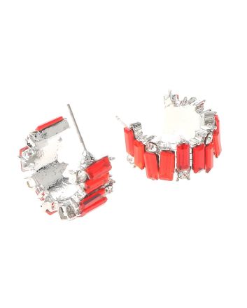 Silver Plated Hoop Earrings
