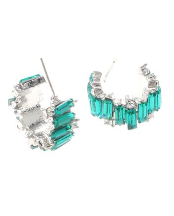 Silver Plated Hoop Earrings