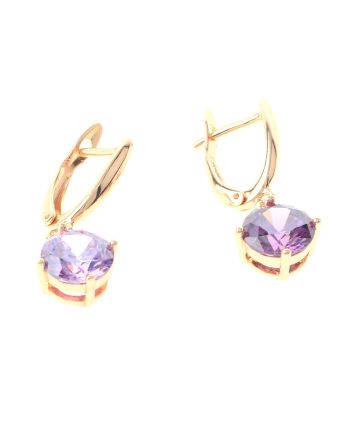 Gold Plated Drop Earrings