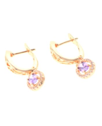 Gold Plated Drop Earrings