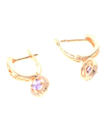 Gold Plated Drop Earrings