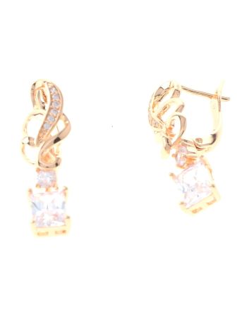 Gold Plated Drop Earrings