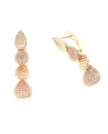 Gold Plated Drop Earrings
