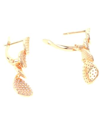 Gold Plated Drop Earrings