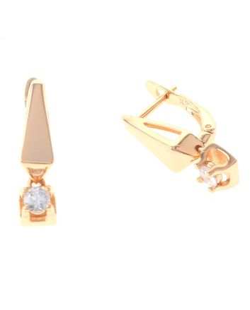 Gold Plated Drop Earrings