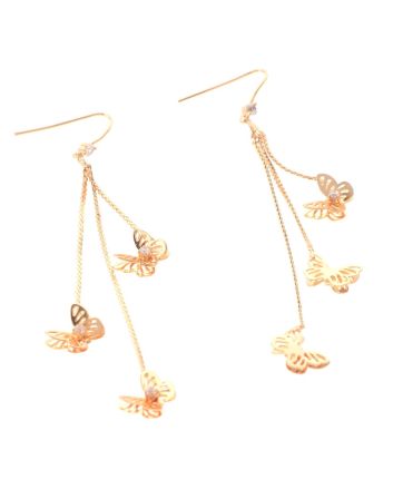 Gold Plated Hook Earrings