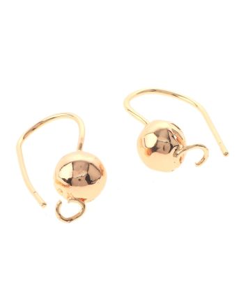 Gold Plated Hook Earrings